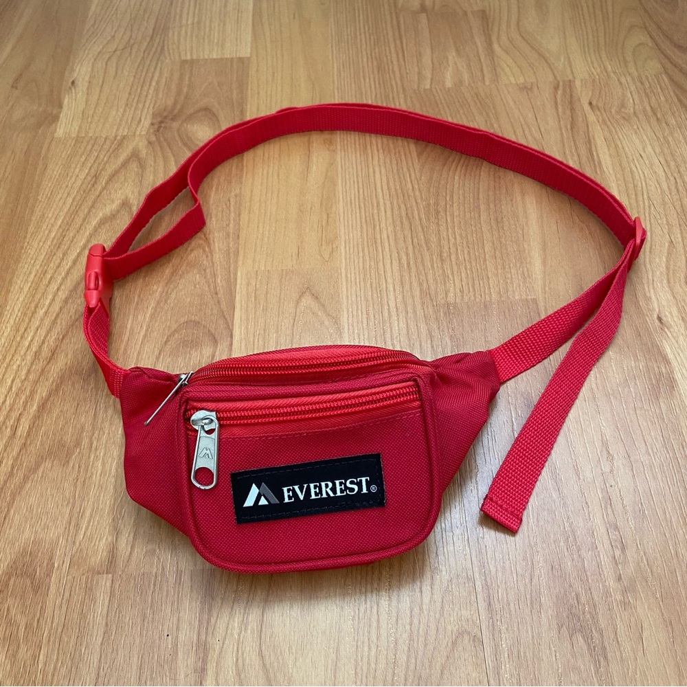 Everest Logo Mini Red Fanny Pack